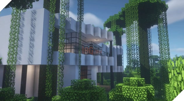 Minecraft: 10 biệt phủ trong rừng mà bạn có thể làm theo