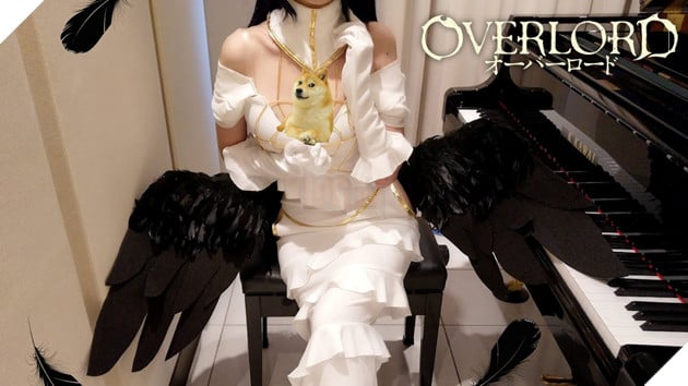 Hóa thân thành Albedo, cô nàng Pan Piano khiến người hâm mộ chết ngất vì quá xinh đẹp