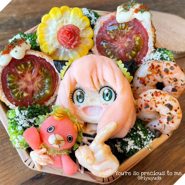 Cộng đồng thán phục trước những hộp cơm Nhật Bản có gương mặt cô bé Anya cực nghệ