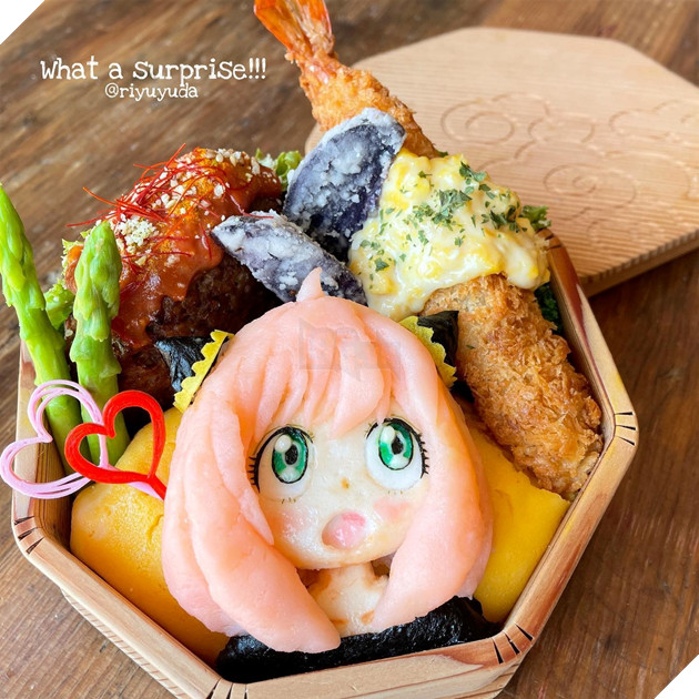 Cộng đồng thán phục trước những hộp cơm Nhật Bản có gương mặt cô bé Anya cực nghệ