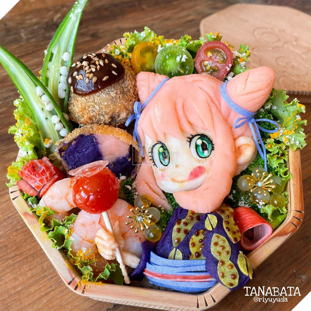 Cộng đồng thán phục trước những hộp cơm Nhật Bản có gương mặt cô bé Anya cực nghệ