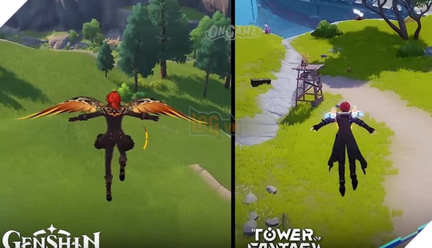 Tower of Fantasy và Genshin Impact: Rất giống từ nhân vật, khả năng với game 3 nói chung