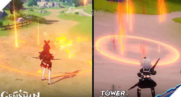 Tower of Fantasy và Genshin Impact: Rất giống từ nhân vật, khả năng với game 5 nói chung