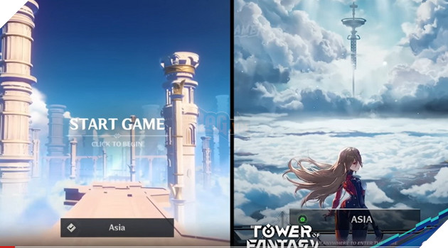 Tower of Fantasy và Genshin Impact: Rất giống từ nhân vật, khả năng với game 2 nói chung