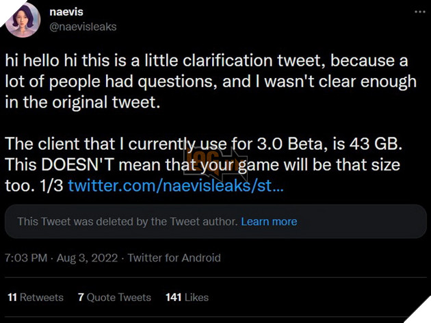 Genshin Impact: Bản cập nhật 3.0 Sumeru sẽ đẩy game lên tới 40 - 50 GB, game thủ mobile chưa rõ 3