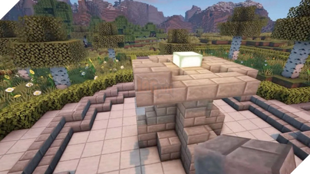 Hướng dẫn cách xây đài phun nước trong Minecraft 1.19