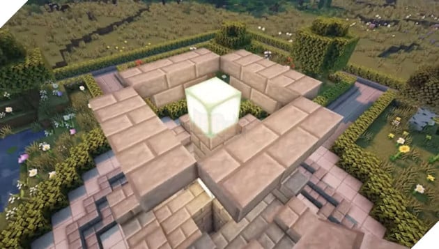 Hướng dẫn cách xây đài phun nước trong Minecraft 1.19