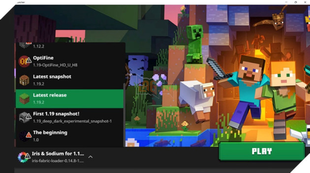 Hướng dẫn cách tải bản cập nhật Minecraft 1.19.2 cho phiên bản Java