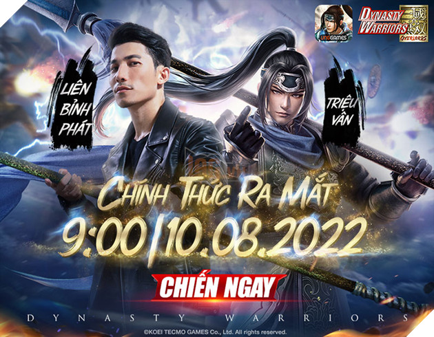 9:00 ngày 10/8 – Dynasty Warriors: Overlords chính thức ra mắt