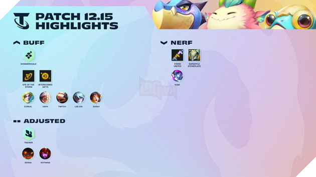 DTCL: Chi tiết bản cập nhật 12.15 - Buff hàng loạt và chỉnh sửa meta Rồng cân bằng hơn