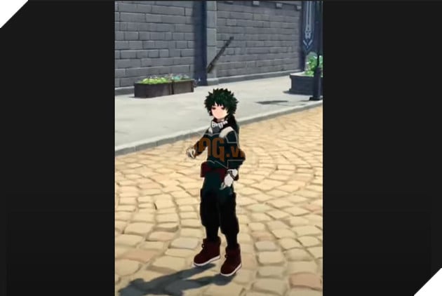 Deku của My Hero Academia bất ngờ lạc vào thế giới của Genshin Impact