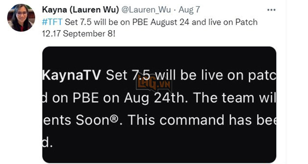 Riot Games ấn định thời điểm ĐTCL mùa 7.5 ra mắt