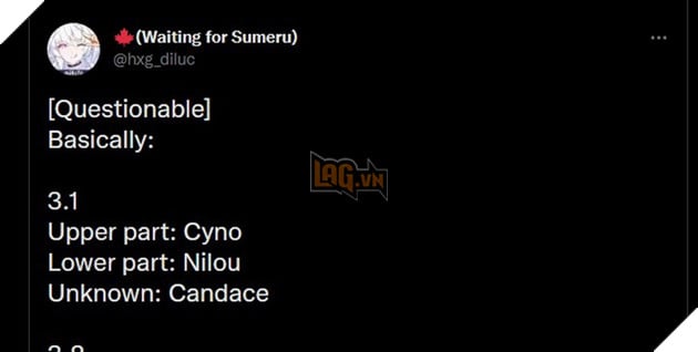 Genshin Impact: Leaker tiết lộ thêm về sự kiện 3.1 và các nhân vật sẽ xuất hiện trong bản tiếp theo 2