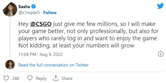 S1mple phàn nàn vì CS:GO quá nhiều lỗi 2