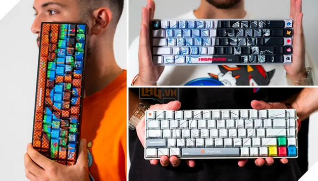 Xuất hiện bàn phím phiên bản Sonic the Hedgehog siêu đẹp