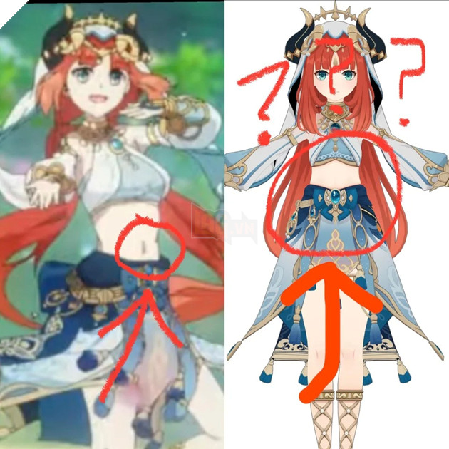 Tạo hình của Nilou gây tranh cãi 2