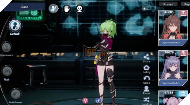 Tower of Fantasy: Hướng dẫn lấy ID Preset nhân vật Genshin Impact có sẵn để sử dụng ngay cho nhân vật của mình 17