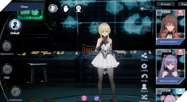 Tower of Fantasy: Hướng dẫn lấy ID Preset nhân vật Genshin Impact có sẵn để sử dụng ngay cho nhân vật của mình 4