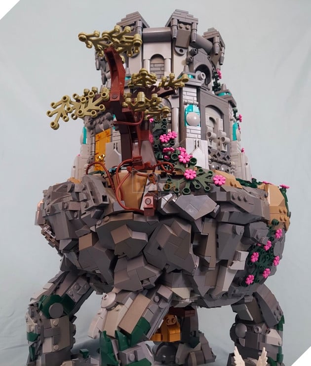 Wandering Mausoleum của Elden Ring dưới dạng LEGO