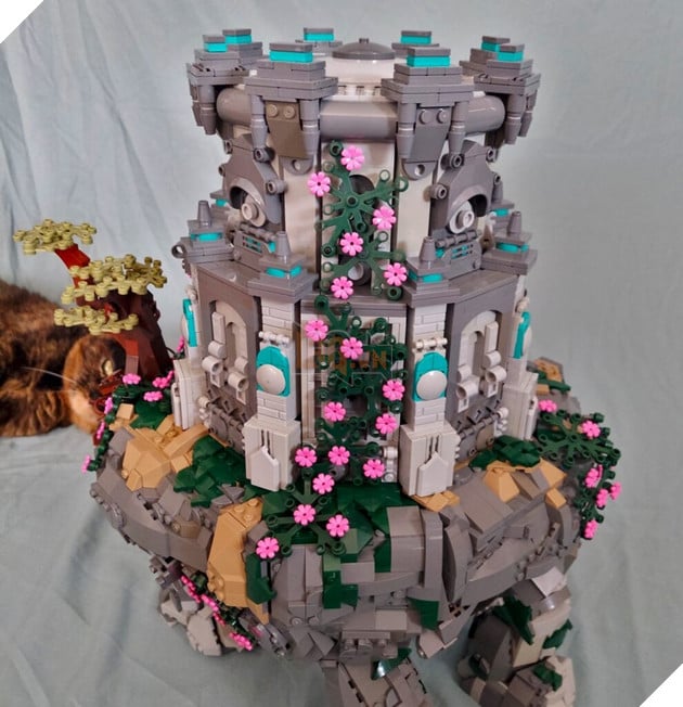 Wandering Mausoleum của Elden Ring dưới dạng LEGO