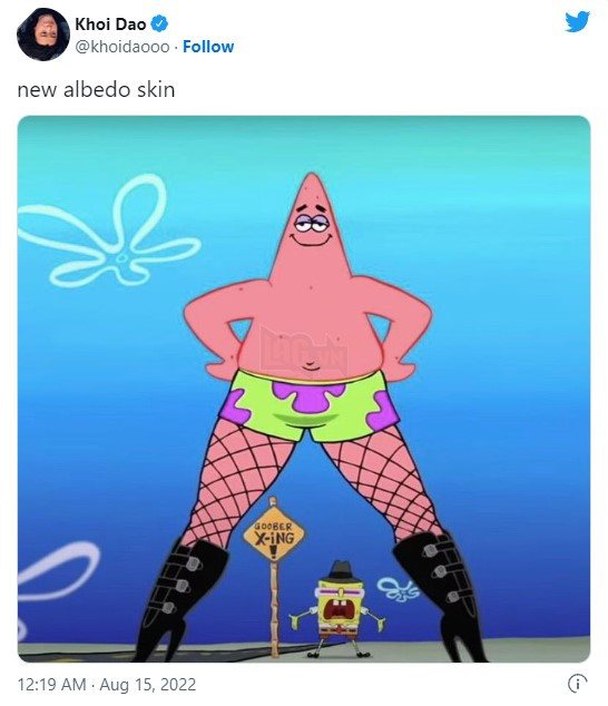 Fandom phát cuồng vì đùi của Albedo 11