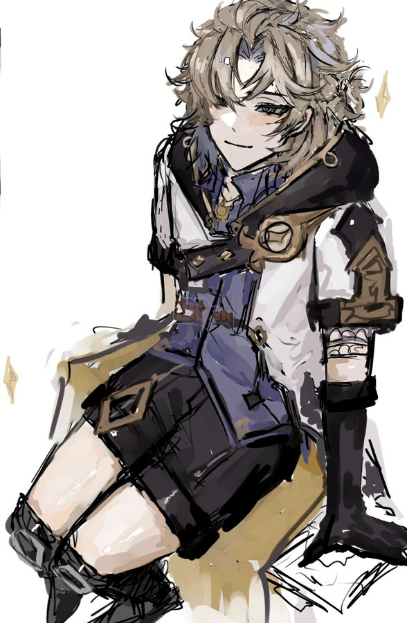 Fandom phát cuồng vì đùi của Albedo 4