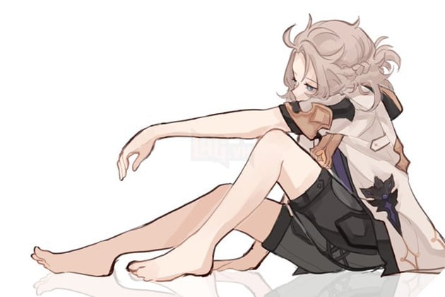 Fandom phát cuồng vì đùi của Albedo 7