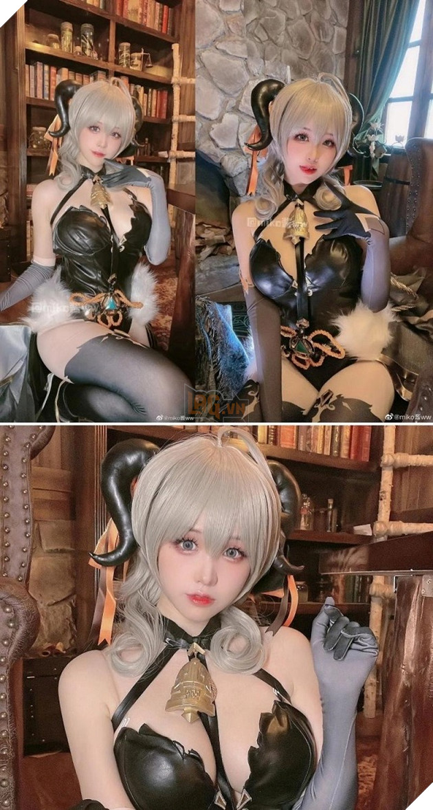Genshin Impact: Cũng là bộ cosplay Ganyu rất đẹp, nhưng mà là Ganyu....hệ phép