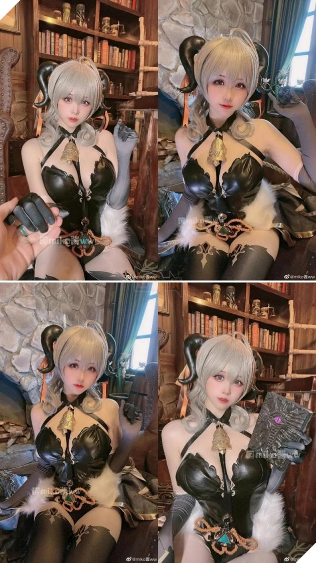 Genshin Impact: Cũng là bộ cosplay Ganyu rất đẹp, nhưng mà là Ganyu....hệ phép