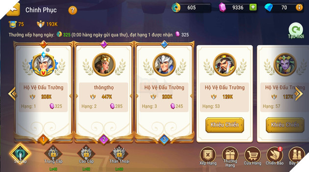 Khám phá “trọn bộ tính năng hấp dẫn, sẵn sàng chinh chiến Đấu Tướng VNG  3