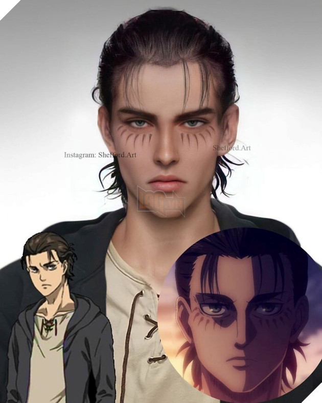 Chiêm ngưỡng chân dung "ngoài đời thực" của loạt nhân vật Anime trong thế giới 2D