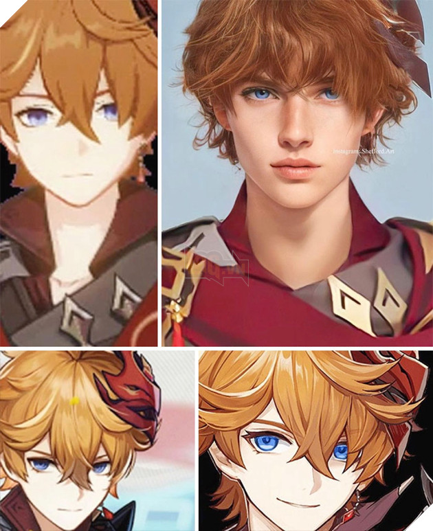 Chiêm ngưỡng chân dung "ngoài đời thực" của loạt nhân vật Anime trong thế giới 2D