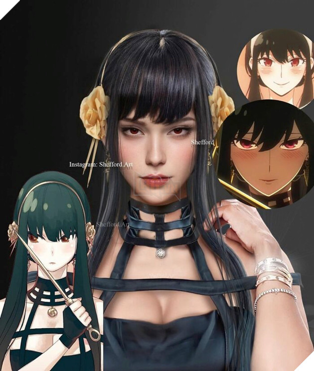 Chiêm ngưỡng chân dung "ngoài đời thực" của loạt nhân vật Anime trong thế giới 2D