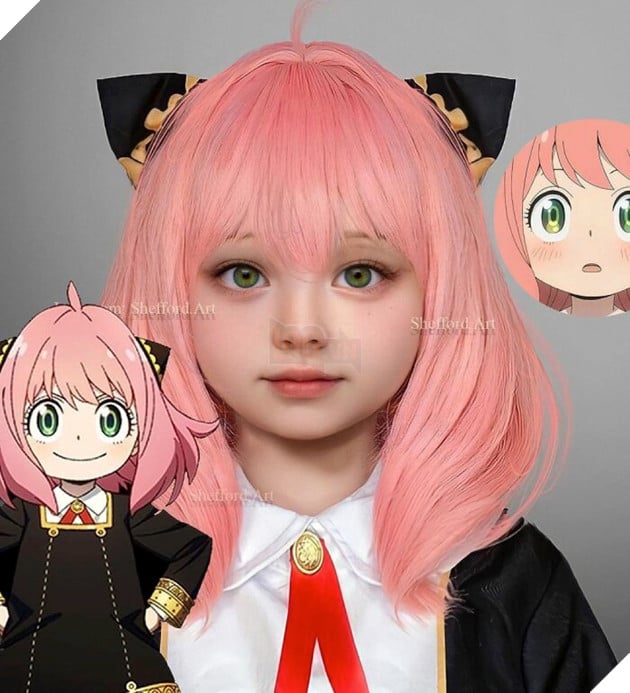 Chiêm ngưỡng chân dung ngoài đời thực của loạt nhân vật Anime trong thế giới 2D 5