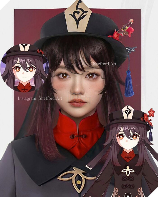 Chiêm ngưỡng chân dung "ngoài đời thực" của loạt nhân vật Anime trong thế giới 2D