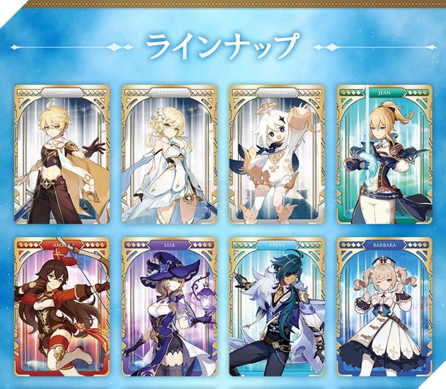 Genshin Impact sẽ thêm vào chế độ chơi thẻ bài khi phiên bản 3.1 được cập nhật