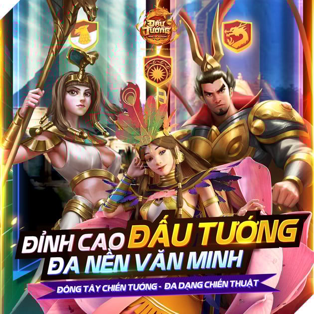 Tái hiện sử thi Đông – Tây đầy uy hùng tại chiến trận Đấu Tướng VNG