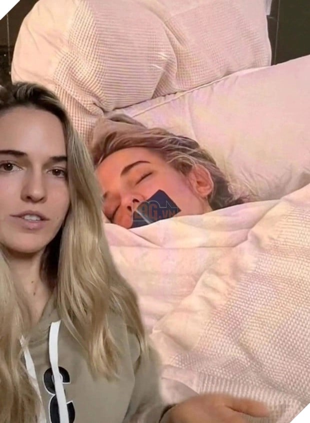 Xuất hiện trào lưu bịt băng dính lên miệng để chống ngáy trên TikTok