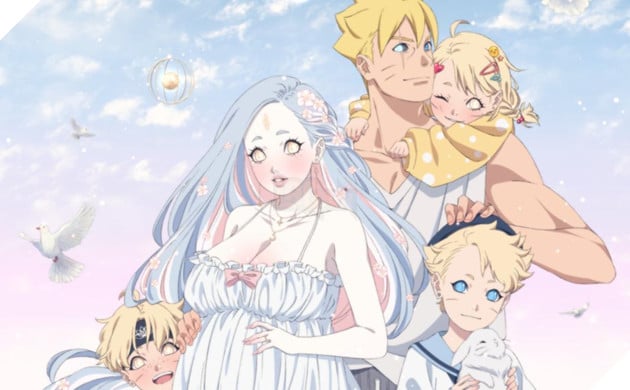 fanart con của boruto