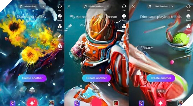 TikTok tích hợp công nghệ AI có thể tạo nên hình ảnh thông qua văn bản của người dùng