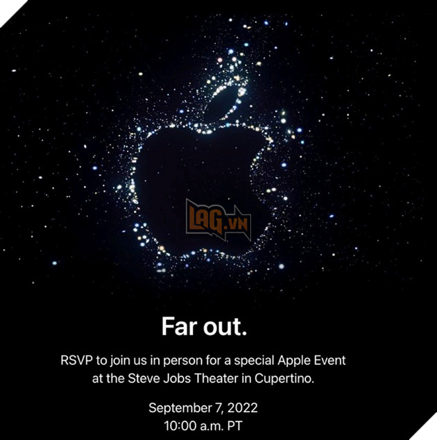 Apple chính thức công bố iPhone 14 sẽ có mặt tại sự kiện “Far Out” diễn ra vào ngày 8/9