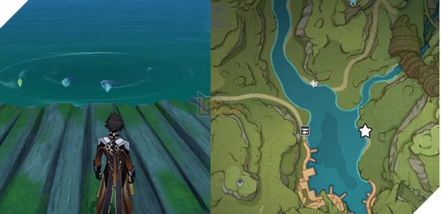 Genshin Impact: Hướng dẫn cách lấy Cung Sông Cạn và vị trí câu cá cần thiết tại Sumeru 9