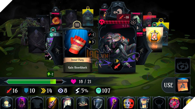 Ring of Pain - Trải nghiệm cảm giác rùng rợn và đáng sợ cùng lối chơi thẻ bài cuốn hút