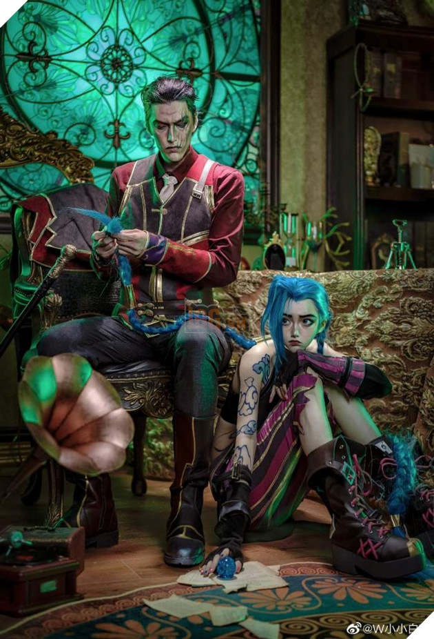 cosplay xayah rakan vệ binh tinh tú