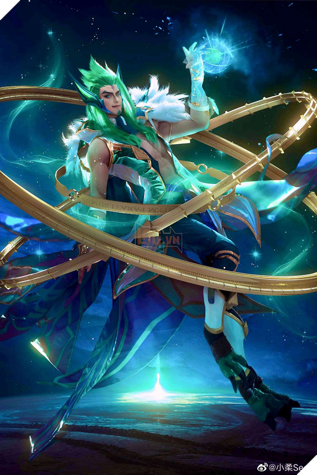 cosplay xayah rakan vệ binh tinh tú