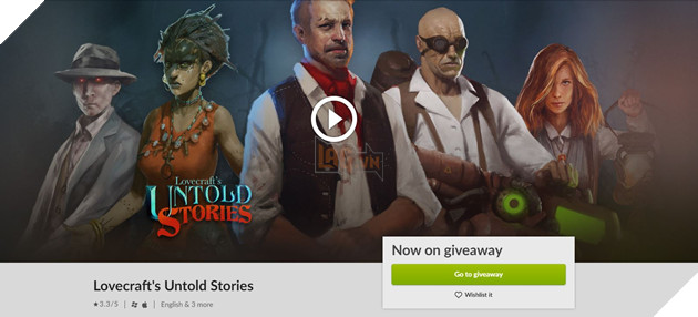 Nhận ngay tựa game miễn phí dành cho các tín đồ Lovecraft trên GOG