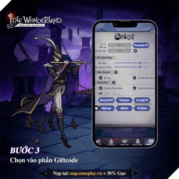 Tổng hợp Giftcode Idle Wonderland - Vùng Đất Huyền Bí mới nhất và cách nhập code năm 2022 2