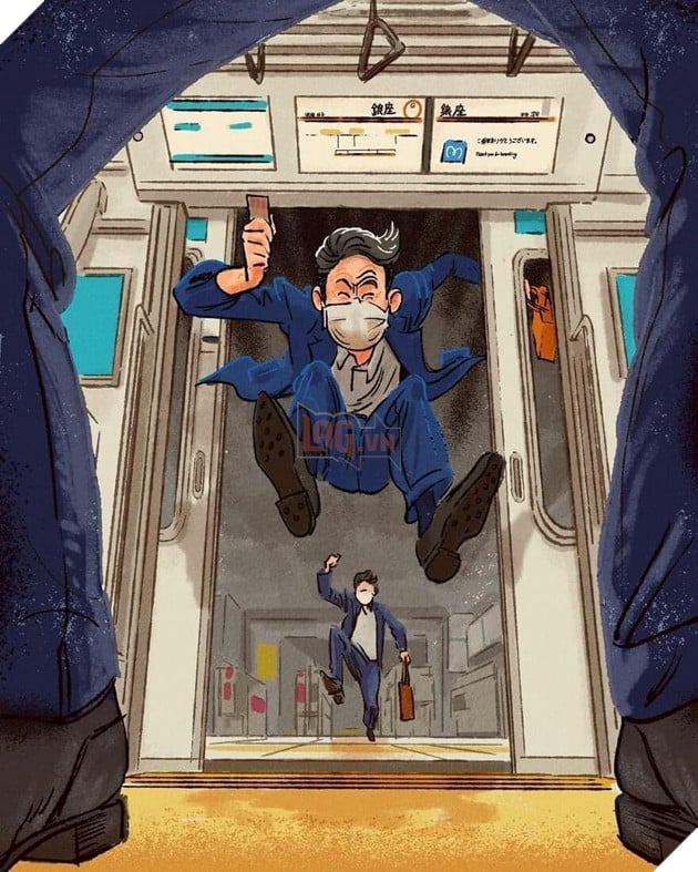 nhịp sống nhật, tranh vẽ nhật