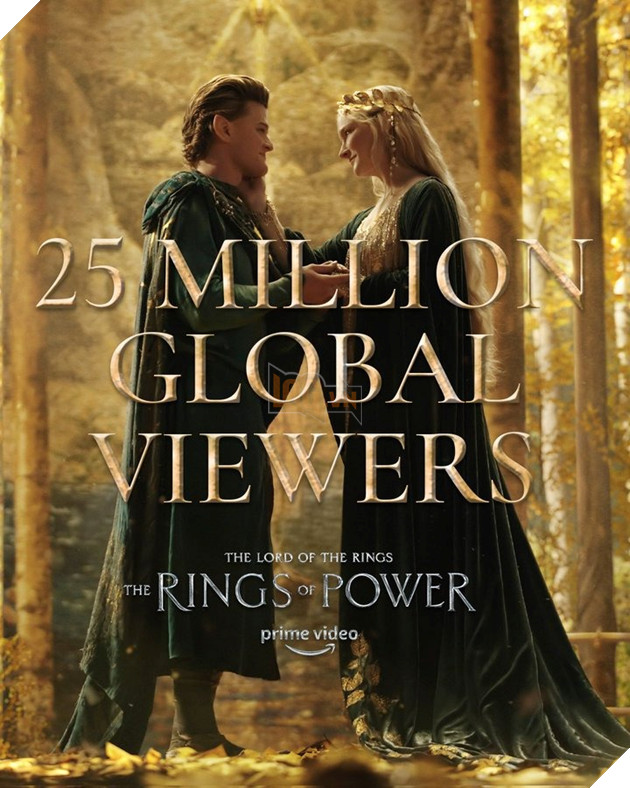 The Lord of the Rings: The Rings of Power hút hơn 25 triệu người xem trong ngày đầu lên sóng 