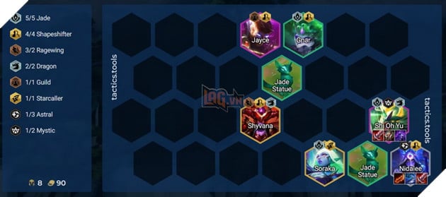 DTCL Mùa 7.5: Hướng dẫn Top đội hình Hóa Hình hỗn hợp mạnh nhất bản 12.21 Rank Kim Cương 2